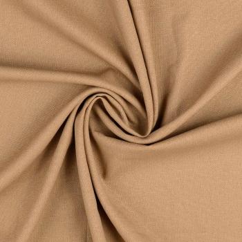 Viskose Leinen Stretch - uni, camel